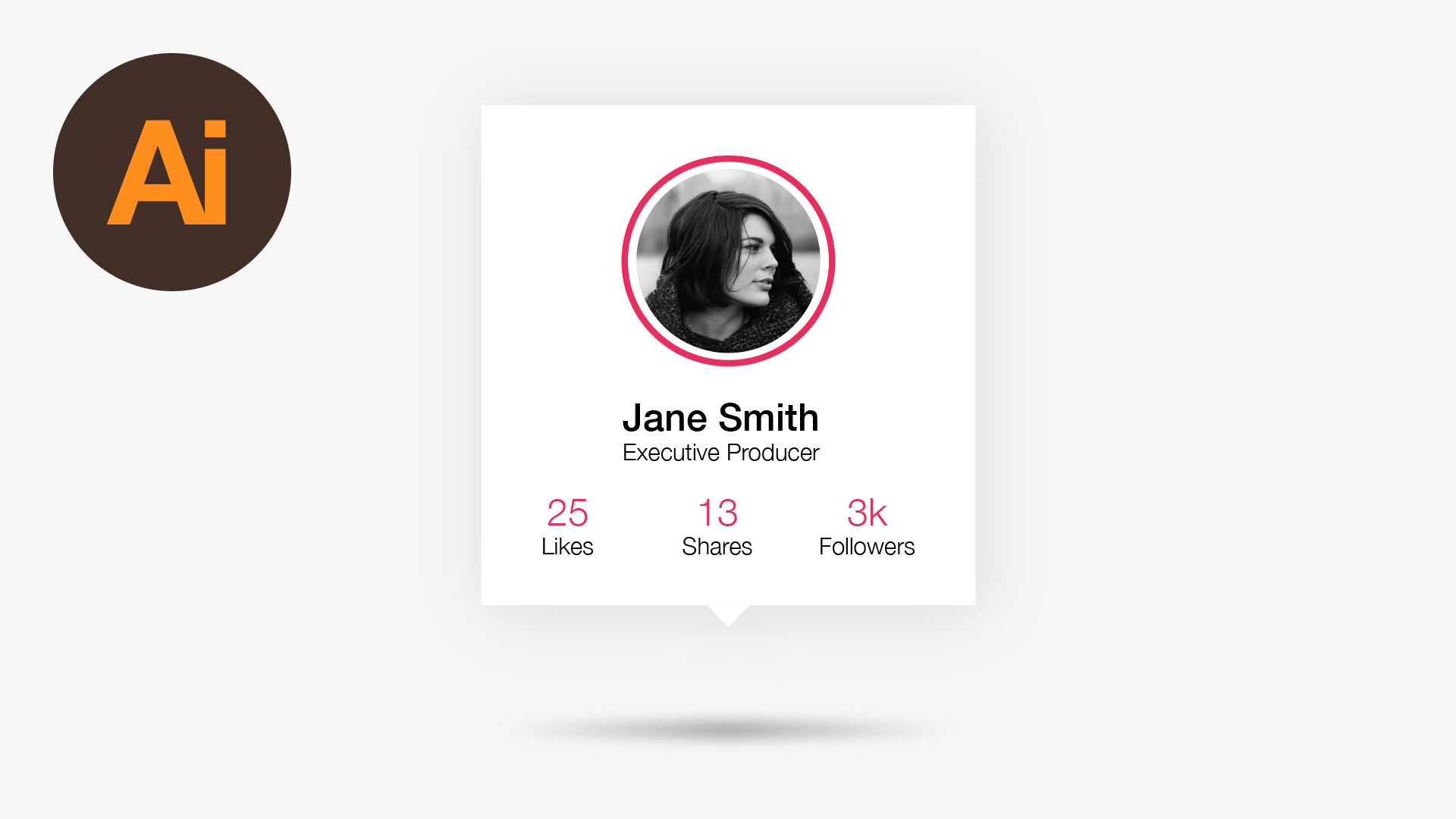 Learn How to Design a Social Profile UI in Adobe Illustrator