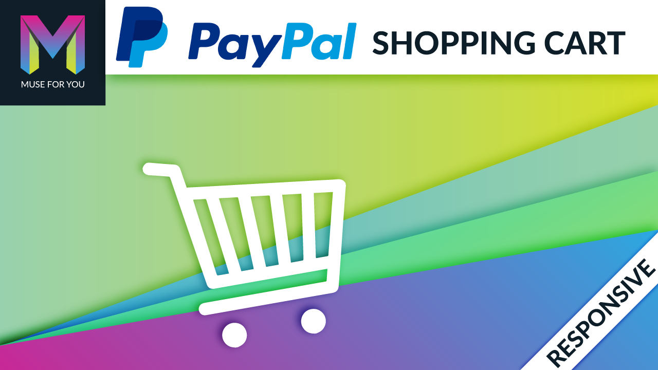 Muse For You - Paypal Shopping Cart Widget - Adobe Muse CC